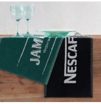 Lange Handtücher mit Logo gewebt | Bestellen Sie Handtücher