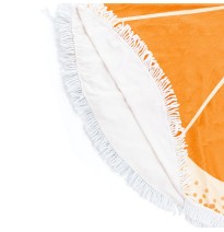 Ronde Strandhanddoek bedrukken met logo | Speciale Handdoeken met logo